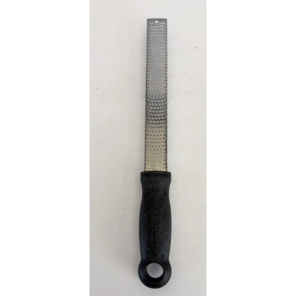 Microplane Original Stainless Steel Handheld Grater Rasp Zester Tool Grace EUC